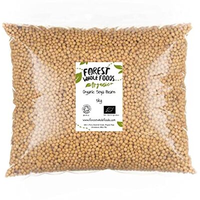 Forest Whole Foods Organic Soya Beans (5kg) Forest Whole Foods Organic Soya Beans (5kg)