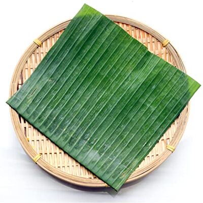 London Grocery Fresh Banana Leaves 900g Natural Cooking Wraps Ideal for Grilling, Steaming, Baking & Food Presentation London Grocery Fresh Banana Leaves 900g Natural Cooking Wraps Ideal for Grilling, Steaming, Baking & Food Presentation
