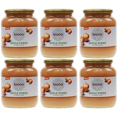 Biona (6 Pack) Org Apple Puree 350g 6 Pack Bundle Biona (6 Pack) Org Apple Puree 350g 6 Pack Bundle