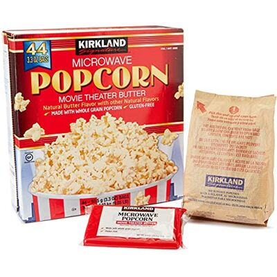 Kirkland Signature - Popcorn - Movie Theater Butter - Snack Kirkland Signature - Popcorn - Movie Theater Butter - Snack