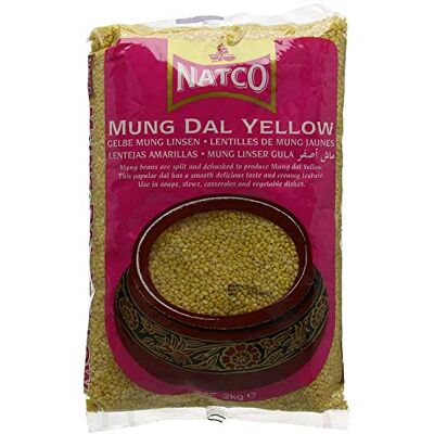 Red Rickshaw Natco Yellow Mung Dal 2 kg Red Rickshaw Natco Yellow Mung Dal 2 kg