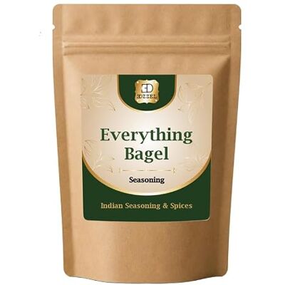 EDZZEL Everything Bagel Seasoning Savory Topping for Bagels, Avocado Toast, Salads and Everyday Cooking EDZZEL Everything Bagel Seasoning Savory Topping for Bagels, Avocado Toast, Salads and Everyday Cooking