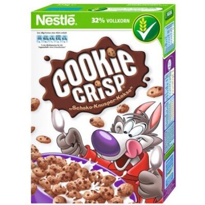 Nestle Cookie Crisp Chocolatey Chip Cookie Cereal, 6 x 375 g Nestle Cookie Crisp Chocolatey Chip Cookie Cereal, 6 x 375 g