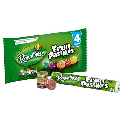 Rowntree's Fruit Pastilles Multipack 4 x 52.5g Rowntree's Fruit Pastilles Multipack 4 x 52.5g