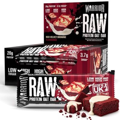 Warrior Supplements - RAW Protein Flapjack Bar Warrior Supplements - RAW Protein Flapjack Bar