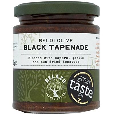 Belazu Black Tapenade 170g Pack of 2 Belazu Black Tapenade 170g Pack of 2