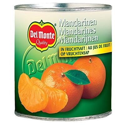 Del Monte Mandarin Orange Juice, [Pack of 12 314 ml Tubes) Del Monte Mandarin Orange Juice, [Pack of 12 314 ml Tubes)