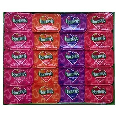 Hartleys Assorted Jam Individual Portions 20g (Pack of 40) Hartleys Assorted Jam Individual Portions 20g (Pack of 40)