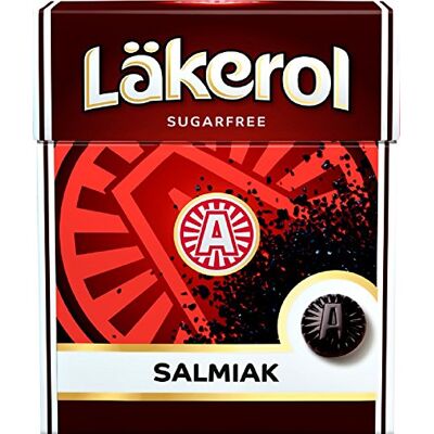 Läkerol Pastilles - Retail Packages Läkerol (Lakerol) Salmiak Original Swedish Salty Liquorice Sugar Free Stevia Pastilles Lozenges Drops Dragees Candy Sweets 24-Pack Läkerol Pastilles - Retail Packages Läkerol (Lakerol) Salmiak Original Swedish Salty Liquorice Sugar Free Stevia Pastilles Lozenges Drops Dragees Candy Sweets 24-Pack