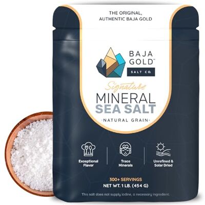 Baja Gold Salt Co. - Baja Gold Mineral Sea Salt - Sea Salt Baja Gold Salt Co. - Baja Gold Mineral Sea Salt - Sea Salt
