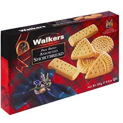 Walkers Assorted Shortbread 250 G (Pack of 3) Walkers Assorted Shortbread 250 G (Pack of 3)