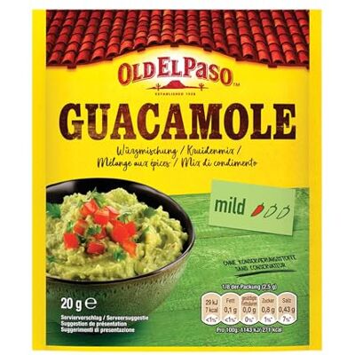 Old El Paso Sazonador Guacamole 20g Old El Paso Sazonador Guacamole 20g