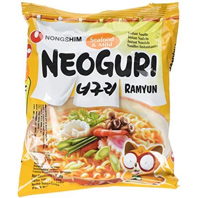 Nongshim Neoguri Mild Seafood Instant Noodle Soup Nongshim Neoguri Mild Seafood Instant Noodle Soup
