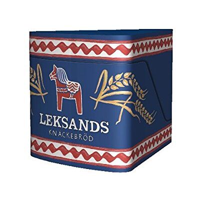 Leksands Triangle Crispbread Tin Traditional Swedish-style sourdough crispbread with a light, crispy texture — perfect for toppings or cheese boards. Leksands Triangle Crispbread Tin Traditional Swedish-style sourdough crispbread with a light, crispy texture — perfect for toppings or cheese boards.