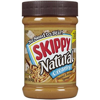 SKIPPY Natural Creamy Peanut Butter 425g SKIPPY Natural Creamy Peanut Butter 425g