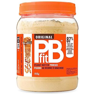 PBfit Peanut Butter Powder 87% Less Fat, 4g Protein, Natural Gluten Free Nuts Peanut Butter Powder Real Peanuts Roasted & Pressed 850g (30 oz) PBfit Peanut Butter Powder 87% Less Fat, 4g Protein, Natural Gluten Free Nuts Peanut Butter Powder Real Peanuts Roasted & Pressed 850g (30 oz)