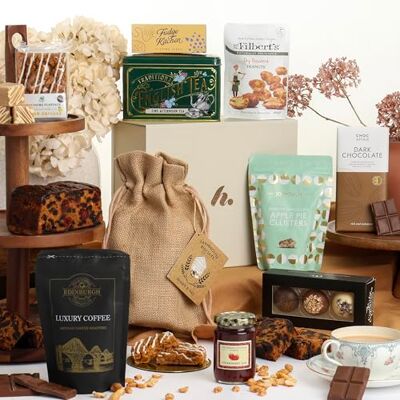 Clearwater Hampers Traditional Treats Gift Hamper Luxury Food Gift for Men & Women Perfect for Birthdays, Thank Yous, New Homes, Anniversaries & Celebrations Clearwater Hampers Traditional Treats Gift Hamper Luxury Food Gift for Men & Women Perfect for Birthdays, Thank Yous, New Homes, Anniversaries & Celebrations