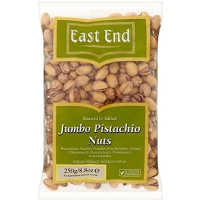 East End Jumbo Salted Pistachios 250g East End Jumbo Salted Pistachios 250g