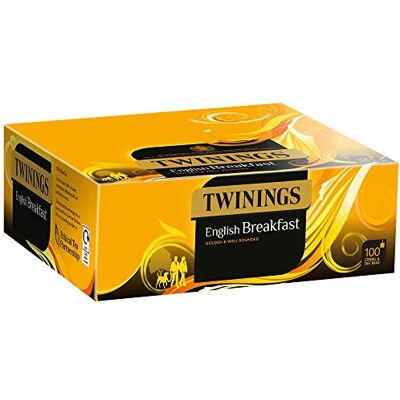 Twinings - English Breakfast - String & Tag - Tea Bags Twinings - English Breakfast - String & Tag - Tea Bags
