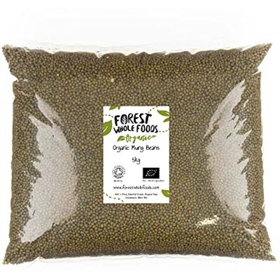 Forest Whole Foods Organic Mung Beans (5kg) Forest Whole Foods Organic Mung Beans (5kg)