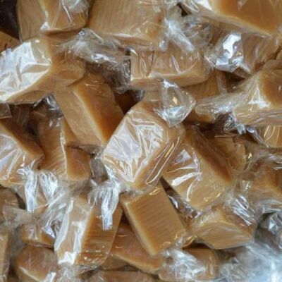 The Gourmet Sweet Company Wrapped Vanilla Fudge 1kg Share Bag by The Gourmet Sweet Company Wrapped Vanilla Fudge 1kg Share Bag by
