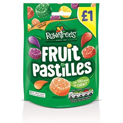Rowntree's Rowntrees Fruit Pastilles 12's (Pack of 12 x 120g) Rowntree's Rowntrees Fruit Pastilles 12's (Pack of 12 x 120g)