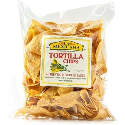 Parkers Foodservice La Mexicana Tortilla Chips (12 x 500gm, SALTED) (packaging may vary) Parkers Foodservice La Mexicana Tortilla Chips (12 x 500gm, SALTED) (packaging may vary)