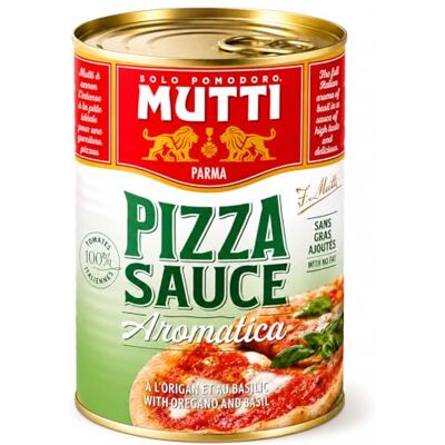 Mutti – Pizza Sauce Aromatica, Pizza Sauce, 400g, (Pack of 12) Mutti – Pizza Sauce Aromatica, Pizza Sauce, 400g, (Pack of 12)