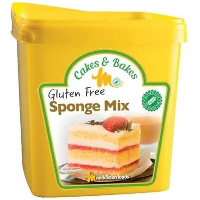Middleton Foods Gluten Free Multi Sponge & Muffin Mix 3kg – Dry Baking Mix for Catering & Foodservice – Bulk Pack Middleton Foods Gluten Free Multi Sponge & Muffin Mix 3kg – Dry Baking Mix for Catering & Foodservice – Bulk Pack