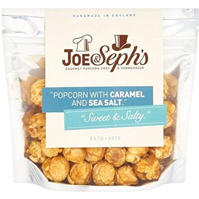 Joe & Seph's Salted Caramel Popcorn Snack Pack 35g Joe & Seph's Salted Caramel Popcorn Snack Pack 35g