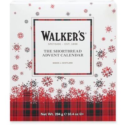 Walkers Walker's Shortbread 2025 Advent Calendar, Scottish Shortbread Box, 294g Traditional All-Butter Scottish Recipe, 2025 Limited-Edition Biscuits Gift Set, Christmas Cookie Box Walkers Walker's Shortbread 2025 Advent Calendar, Scottish Shortbread Box, 294g Traditional All-Butter Scottish Recipe, 2025 Limited-Edition Biscuits Gift Set, Christmas Cookie Box