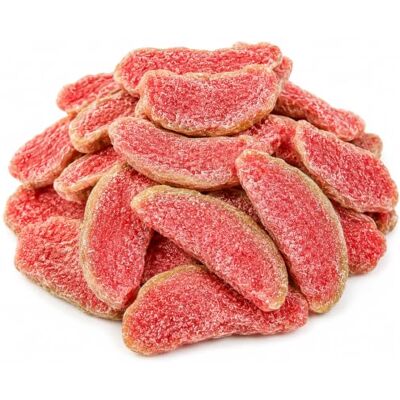Vervebhy Dried Red Guava Snacks, 380g, Soft Chewy Slices Sweet tangy tropical guava slices for travel office tea time snack trays and sharing Vervebhy Dried Red Guava Snacks, 380g, Soft Chewy Slices Sweet tangy tropical guava slices for travel office tea time snack trays and sharing