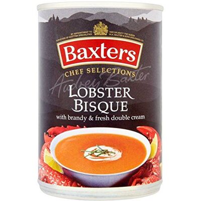 Baxters Luxury Lobster Bisque Soup 415g Pack of 6 Baxters Luxury Lobster Bisque Soup 415g Pack of 6