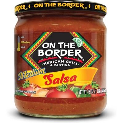 ON THE BORDER Medium Salsa 454g ON THE BORDER Medium Salsa 454g