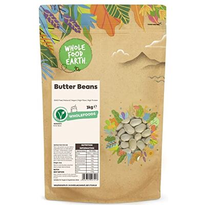 Wholefood Earth Whole Food Earth Butter Beans 3 kg Wholefood Earth Whole Food Earth Butter Beans 3 kg