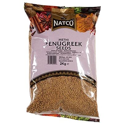Natco Methi Seed Fenugreek 2KG Natco Methi Seed Fenugreek 2KG