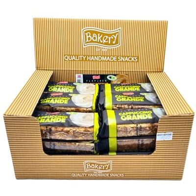 Pearl COFFEE FLAVOURED CAPPUCCINO FLAPJACKS (Case of 24) High Energy Bars, Oat Bars Soft Snack Bars Multipack, Diet Bars and Snacks Cereal Bars Multipack Bulk Pearl COFFEE FLAVOURED CAPPUCCINO FLAPJACKS (Case of 24) High Energy Bars, Oat Bars Soft Snack Bars Multipack, Diet Bars and Snacks Cereal Bars Multipack Bulk