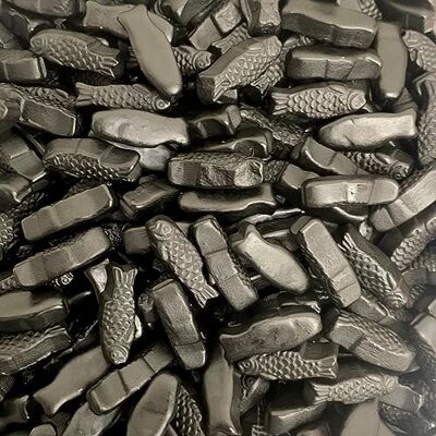 The Gourmet Sweet Company Liquorice Fish 200g Share Bag by The Gourmet Sweet Company Liquorice Fish 200g Share Bag by