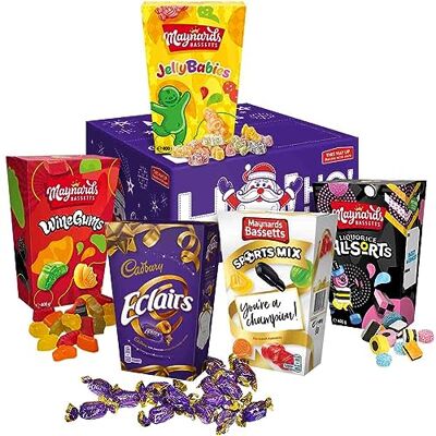 Cadbury Christmas Sweet Hamper by Gifts Direct Cadbury Christmas Sweet Hamper by Gifts Direct