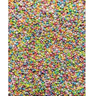 simply topps Glimmer/Matt Stars Sugar Sprinkles Cake, Cupcake & Cookies Decorations (Glimmer Rainbow Mini, 100g) simply topps Glimmer/Matt Stars Sugar Sprinkles Cake, Cupcake & Cookies Decorations (Glimmer Rainbow Mini, 100g)