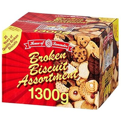 House of Lancaster House Lancaster Broken Biscuit Assortment 1.3Kg House of Lancaster House Lancaster Broken Biscuit Assortment 1.3Kg
