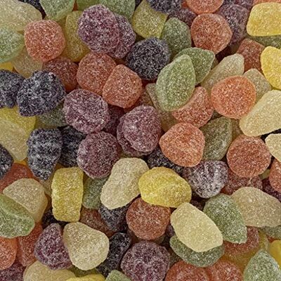 The Gourmet Sweet Company Fruit Pastilles Victorian Gift Jar by The Gourmet Sweet Company Fruit Pastilles Victorian Gift Jar by