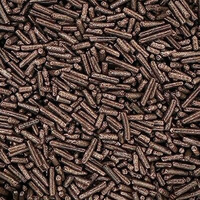 Twist Ingredients Strands Dark Cake Topper Sprinkles 500g Edible Matt Vermicelli Cupcake Decorations Ideal for Ice Cream, Cakes, Bakes, Doughnuts Twist Ingredients Strands Dark Cake Topper Sprinkles 500g Edible Matt Vermicelli Cupcake Decorations Ideal for Ice Cream, Cakes, Bakes, Doughnuts