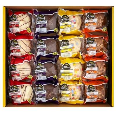 London Grocery Food Connections 16 Topped Muffins Mixed Case of 1 London Grocery Food Connections 16 Topped Muffins Mixed Case of 1