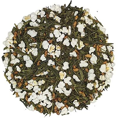 Simpli-Special Genmaicha Pure Japanese Green Sencha Loose Leaf Tea Toasty Brew Popcorn Tea with Roasted and Popped Rice High Antioxidants Great for Gift or Iced Tea 200g in Resealable Pouch Simpli-Special Genmaicha Pure Japanese Green Sencha Loose Leaf Tea Toasty Brew Popcorn Tea with Roasted and Popped Rice High Antioxidants Great for Gift or Iced Tea 200g in Resealable Pouch