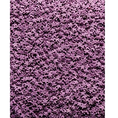 simply topps Glimmer/Matt Stars Sugar Sprinkles Cake, Cupcake & Cookies Decorations (Matt Purple, 100g) simply topps Glimmer/Matt Stars Sugar Sprinkles Cake, Cupcake & Cookies Decorations (Matt Purple, 100g)