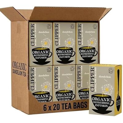 Clipper - Dandelion Infusion - 120 bags - Organic - tea Clipper - Dandelion Infusion - 120 bags - Organic - tea
