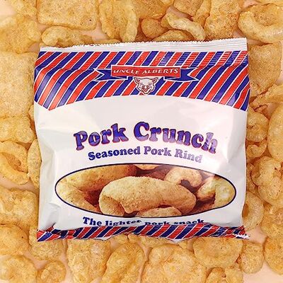 Uncle Alberts Pork Crunch 12 x 30g Uncle Alberts Pork Crunch 12 x 30g