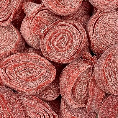The Gourmet Sweet Company Fizzy Red Liquorice Rolls 500g Share Bag by The Gourmet Sweet Company Fizzy Red Liquorice Rolls 500g Share Bag by