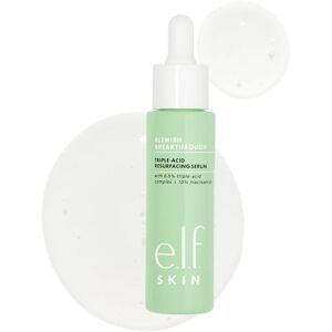 e.l.f. SKIN Blemish Breakthrough Triple-Acid Resurfacing Serum, Hydrating Night Serum For Fighting Blemishes, Helps Improve Skin Tone & Texture e.l.f. SKIN Blemish Breakthrough Triple-Acid Resurfacing Serum, Hydrating Night Serum For Fighting Blemishes, Helps Improve Skin Tone & Texture